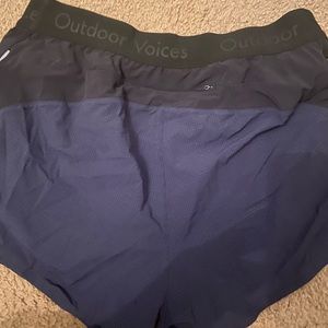 Outdoor voices athletic shorts